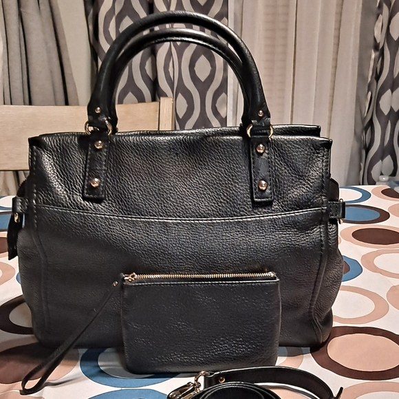 KATE SPADE LITTLE MURPHY COBBLE Hill SATCHEL & WRISTLET. BEE HIGHLAND PLACE - Picture 2 of 15
